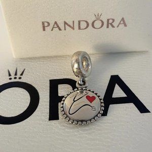 Pandora Nurse Stethoscope Exclusive Charm